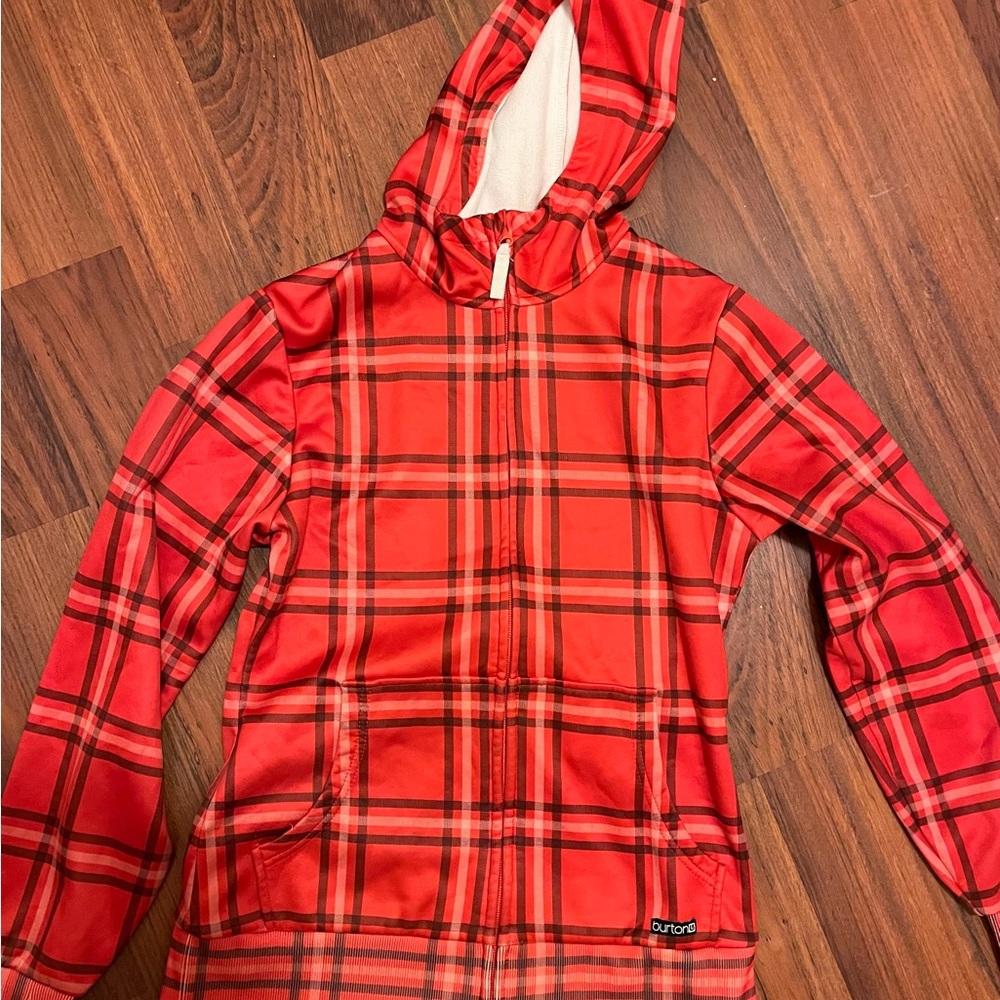 Burton dry ride fleece lined mid layer jacket